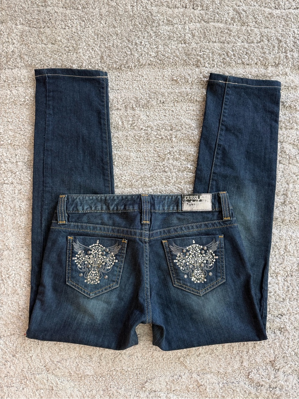 GUC Y2K Guess Size 26 Lowrise Foxy Skinny Jeans